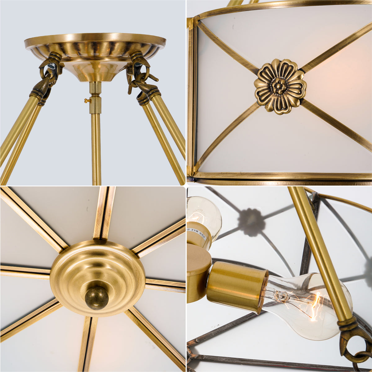 Tiffany Classic Style Ceiling Light  DS-DR37