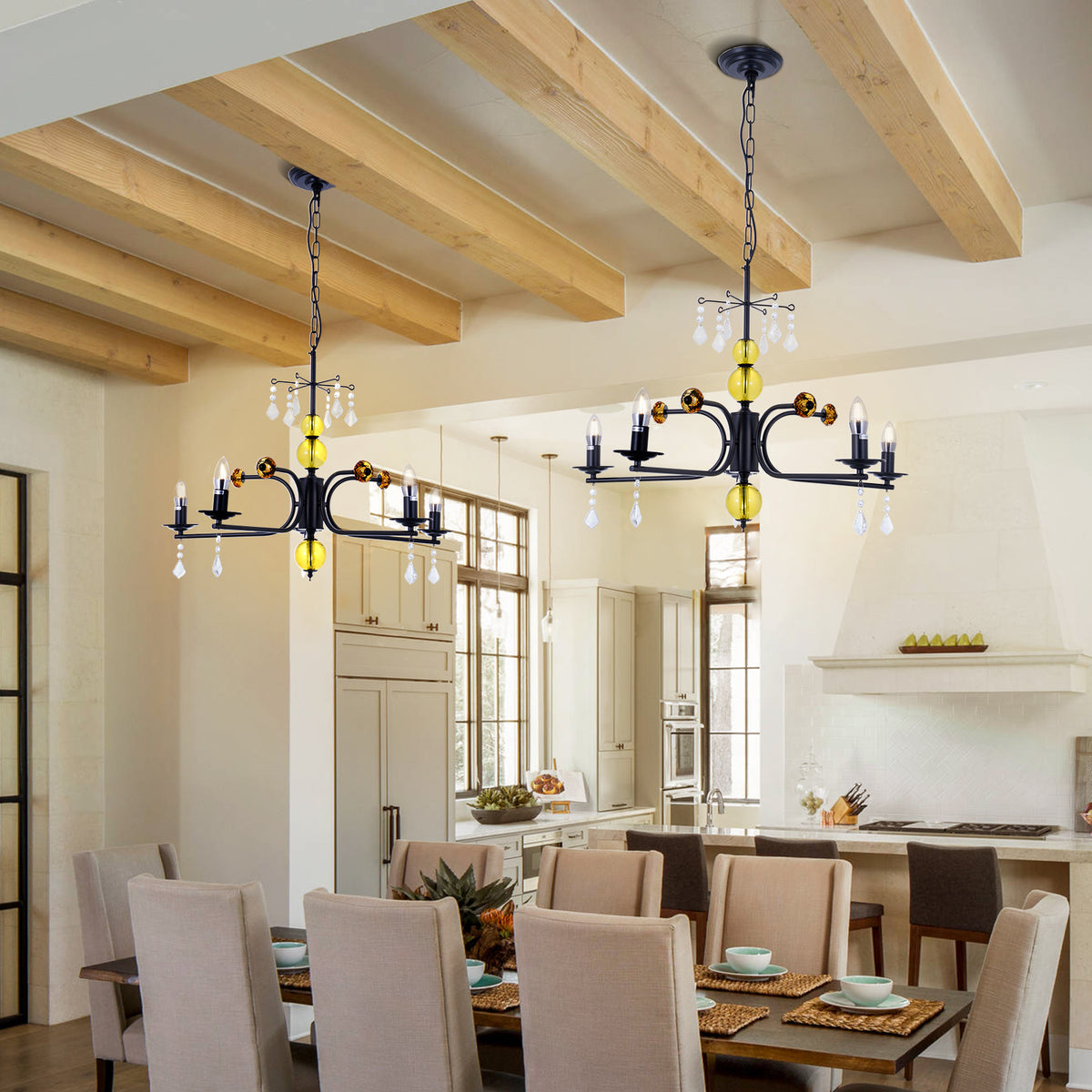 Symphony Crystal Chandelier DS-SQ36