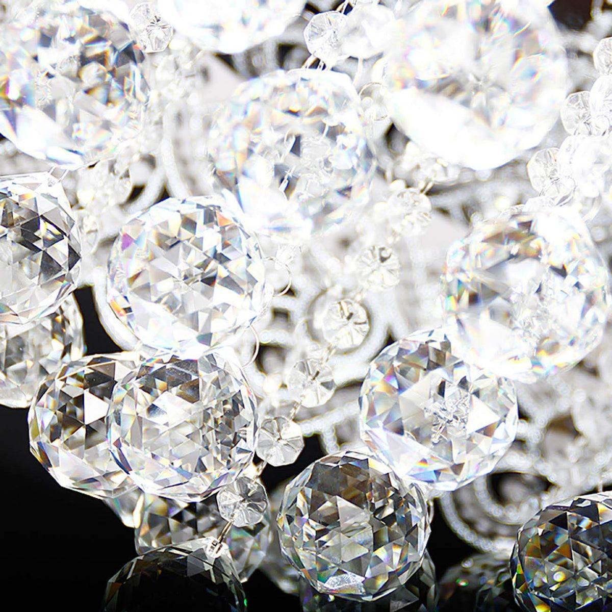 Modern Crystal Chandeliers Ceiling Fan DS-FZ97